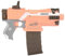 Blasterparts - SMG-Kit 3 passend für Nerf Stryfe: Mod Upgrade Kit Iron Sight mit aufklappbarer Lochkimme und Gurtaufnahme - Olive