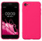 kwmobile Custodia Compatibile con Apple iPhone SE (2020/2022) / 8/7 Cover - Back Case per Smartphone in Silicone TPU - Protezione Gommata - rosa shocking