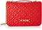 Love Moschino Borsa A Spalla, BORSA A SPALLA Donna, Rosso, Taglia unica