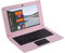 Bigmachine Computer portatile mini 10.1 pollici 32GB ultra sottile e leggero Netbook Quad Core CPU PC HDMI WiFi USB YouTube (Rosa chiara)