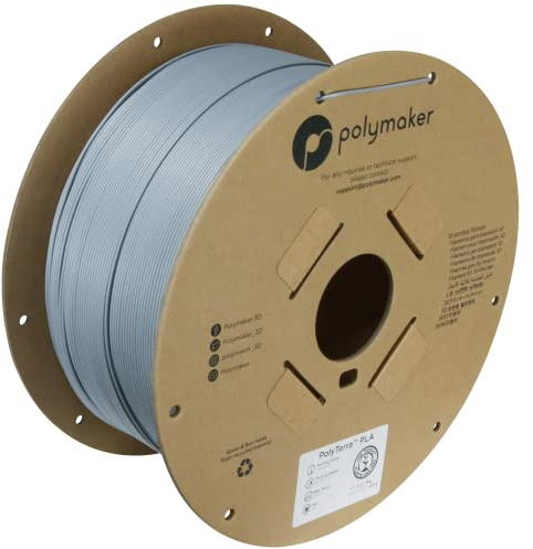 Polymaker PolyTerra PLA Fossil Grey - 1.75mm - 3kg