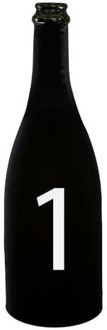 Lot de 2 housse de bouteille de vin en licra ajustées et élastiques, idéales pour les dégustations aveugles ou pour garantir la meilleure conservation de vos bouteilles (numéroté)