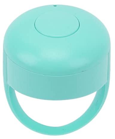 Bluetooth Remote Control Page Turner, for TikTok for App Remote Scrolling Ring Clicker, Camera Remote Shutter Selfie Button Fingertip Video Controller for Cell Phone (Blue)