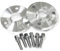 Spurverbreiterung 2/4 - PCD 3-112 CB 57.1 Anzug fit benutzt for Smart Cabrio (450) City-Coupe (450) Fortwo Cabrio (450) Spurplatten (Color : 2PCS 15mm Silver)