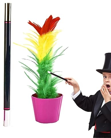 Stronrive Baguettes Magiques pour Adultes - Magic Wonder Tube Fleurs Magiques | Baguettes Magiques Wonder, Magicien, Accessoire déguisement, Cosplay pour la