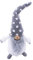 Large Grey Gonk, Scandinavian/Nordic Freestanding Plush Christmas Ornament | 35cm (13.8) Tall Xmas Gnome Xmas Table Party Décor | Festive Centrepiece Display/Door Stop for Home & Office