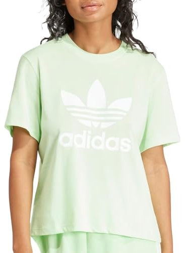 adidas T-Shirt Vert Femme Boxy Vert L