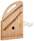 Amhuui Guzheng Mini-Zither, 5-saitiges Banjo, Guzheng Fingertrainer Mit Zubehör, 14 Saiten, Für Anfänger, Erwachsene, Kinder