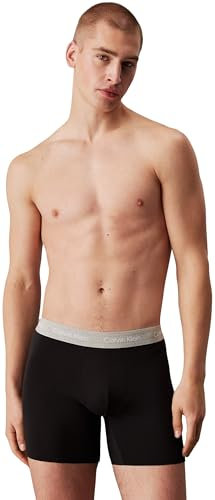 Calvin Klein, Men's, Boxer Brief 5Pk 000NB3794A, Black (B- Tur, R Gr, Gr H, D Mv, Sd Wbs), XL