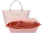 Handtaschen-Organizer für Taschen, Filz, Handtaschen-Organizer für Longchamp Handtaschen, Organizer, faltbare Tragetasche, Organizer, Kulturbeutel, Geschenk für Muttertag, rose, L