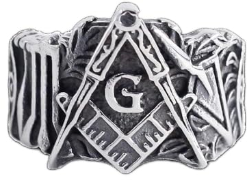 WIPPWER Mejor precio Punk hombres anillo mampostería mujer mujer anillos estilo gótico joyería Gadgets for hombres