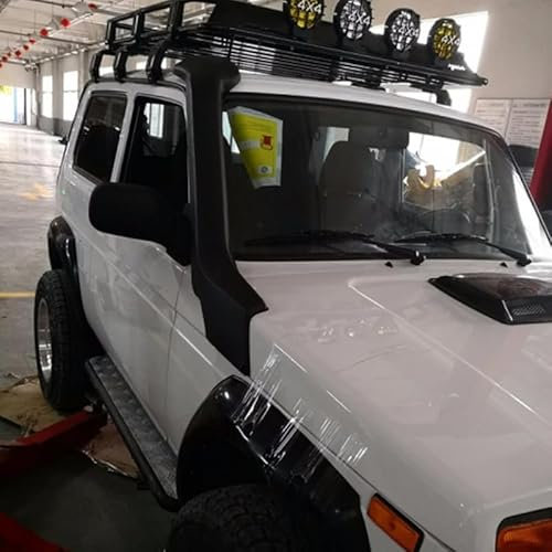 BDWXJP Auto Erhöhte Lufteinläss Schnorchel Set für Lada Niva, Auto Schnorchelset, Autowatgerät Lufteinlasssysteme Offroad, Auto Styling Zubehör