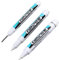 rujjftsy Lot de 3 marqueurs permanents blancs pour peinture acrylique blanche, marqueurs permanents pour papier noir, bois, tissu, verre, céramique, plastique