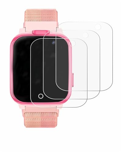 BROTECT Schutzfolie für Piulaxiu T5 1.44 | 6 Stück Transparenter Displayschutz Made in Germany Klare Displayschutz-Folie Clear Einfache Montage Case-Friendly