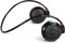 Cootree Wireless Headphone Sports Headset with Built in Microphone, Bluetooth Headphones Sweatproof Behind The Head, Foldable and Carried in The Purse, 16-Hour Battery Life Black/Red