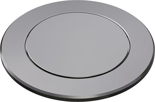 BLANCO PushControl satin dark steel | Der | Einfache Push-Bedienung | Erforderlicher Bohrdurchmesser: 35 mm | Leichte Reinigung