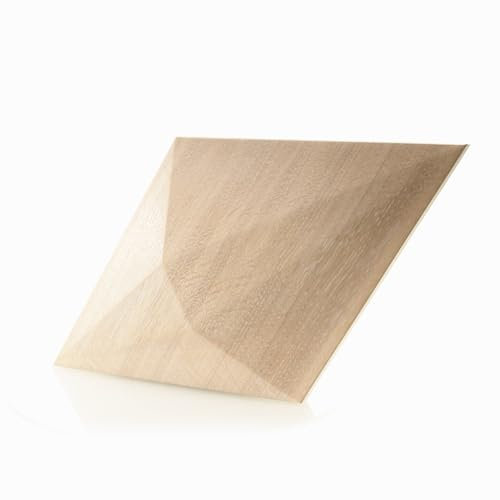 Generisch Wandpaneele DIAMOND,design,Wohnzimmer,Büro,Restaurant,Wanddeko, Handgemacht, Holz, Massivholz (1, EICHE C01)