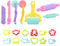 YHTCC 19Pcs Playdough Set, Play Dough Tools, Playdough Accessories, Playdough Cutters Clay Roller and modeling tools (Random Colors)