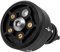Multifunktionsdüse Ersatz für Worx Hydroshot Reiniger WG629/620/630, WU630/633 Zubehör Home Tool Hochdruckreiniger Zubehör 5 in 1 für Pathway Driveway und Pflaster flache Bereiche, Schwarz
