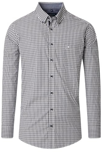 CASAMODA Freizeithemd Langarm kariert Comfort Fit