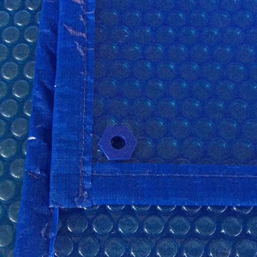 Copertura per Piscina Rettangolare da 25 Piedi e 19 Mil con Occhielli, Protezione UV, Antipolvere, Solare, per Piscine Fuori Terra, vasche idromassaggio e Spa, Uso Esterno in Giardino per Fa