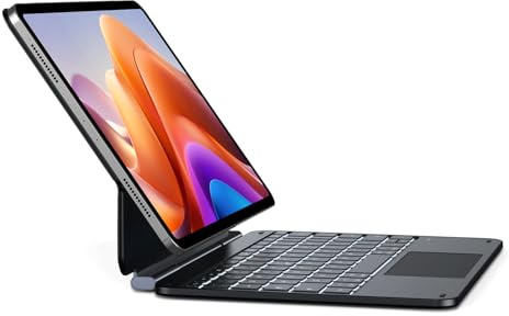 ORDA Tastatur für iPad Pro 11 Zoll (4/3/2/1 Gen),Magnetische Tastatur Hülle für iPad Air 11 Zoll (M3/2025,M2/2024),Ultraleichte Tastatur für iPad Air 10,9 Zoll (5/4 Gen),Trackpad,Magnetischer Ständer