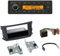 Continental TR7412UB-OR Bluetooth USB Autoradio + Radioblende + Fach schwarz + Adapter + Antennenadapter kompatibel mit Smart Fortwo (C451 Facelift) 09/10-10/14 / Fortwo (A451) 09/2010-12/2015