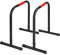 tectake Power Station Fitness Rack Heimtrainer | geeignet für Liegestütze, Beinlifts und Dips | Stabiler Rahmen aus Stahlrohr | Höhe 70cm