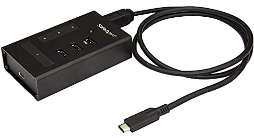 StarTech.com 4PORT USBC HUB USBC to C &, HB30C3A1CST