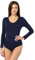 Merry Style Damen Langarm Body BD900 (Dunkelblau, L)