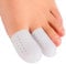 Welnove Zehenkappen, zehenkappe atmungsaktiv großer zeh, gegen Blasenbildung und Schwielen, Zehenpolster Zehenpflaster Zehentrenner FüR GroßE Zehen (10 Large for Big Toes + 6 Medium for Small Toes)