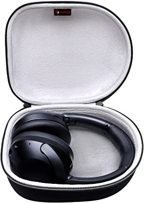 XANAD Headphones Case JLab JBuds LUX ANC/JBL Tour One M3 / LINDY BNX-60 / Skullcandy Hesh/KVIDIO Noise Cancelling Wireless Headphones for travel, home, office (Grey Lining)