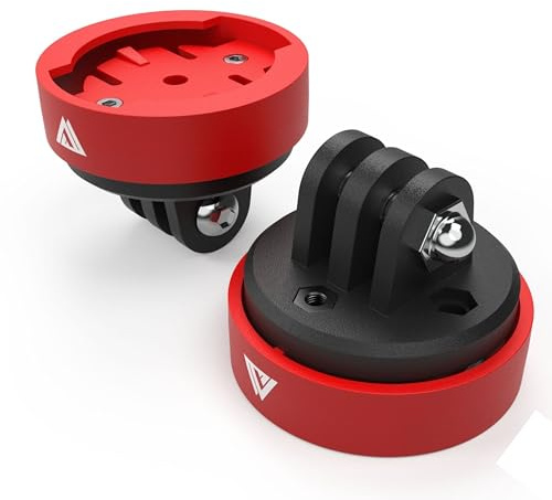 KOM Cycling TG03 Quick Release CM06 Series Integrated Mount Stem Adapter (Red)