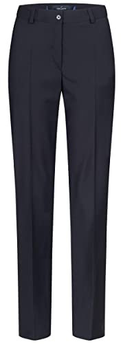Daniel Hechter Damen Hose Tailored Modern Fit Marine Modell 41570 Corporate Fashion Größe 42