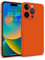 MyGadget Case for iPhone 14 Pro - Cover Ultra Thin TPU - Soft Touch Rubber & Anti-Scratch Shell - Flexible Silicone - Orange