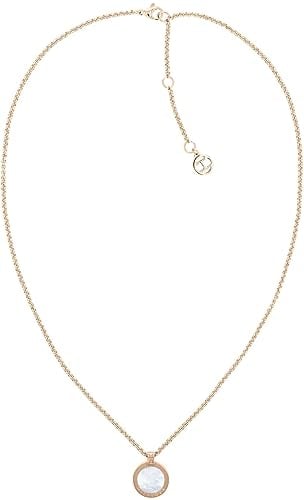 Tommy Hilfiger Jewelry Halskette mit Anhänger für Damen in Nelkengold - 2780657