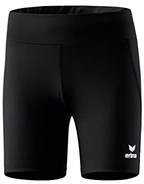 Erima Damen Racing 2.0 Leichtathletik Kurze Tight (8292305), schwarz, 40