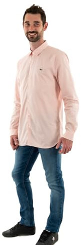 Lacoste Ch5620 Chemise à Coupe Normale, Nidus, 42 Hommes