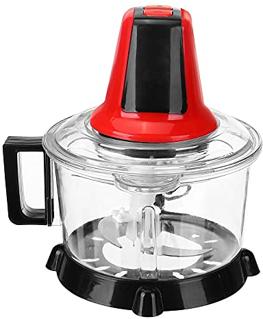 Hachoir électrique 5L Hachoir à viande électrique 220V 50Hz 200-300W Mélangeur Hachoir Mélangeur Robot culinaire Machine Facile à ranger (Couleur : Plastique Taille : 5L) (Couleur : Plastique, Ta