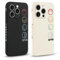 Pnakqil 2pz Cover per Apple iPhone 15 Pro 6.1'', Aesthetic Custodia Morbide Silicone con Disegni, con Protezione Della Fotocamera Antiurto Carino TPU Morbida Case per iPhone 15 PRO, Nero e Beige-1