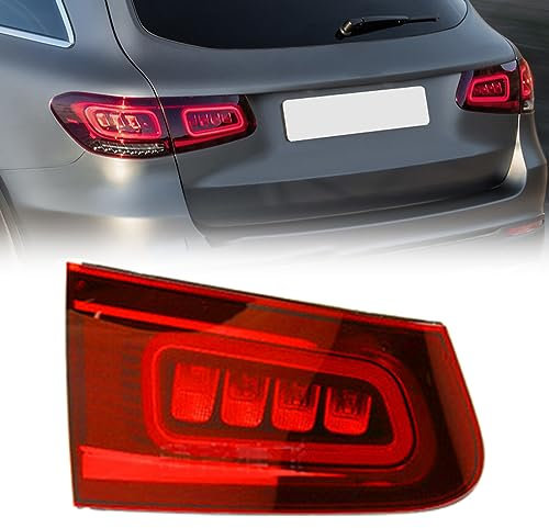 ALLDDSEA Rücklicht Rückleuchten für B-enz GLC Klasse W253 2020 2021, Auto Rücklicht Montage Bremslicht mit Blinker Links Rechts Ersatzteile 1 Stück,Left-Inside