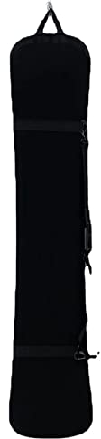 Skitasche, 140/145/150/155/160 cm, praktische Snowboardtasche mit Schultergurt, Wanderzubehör für Outdoor, Camping, Wandern, Snowboardtasche, Skitasche, Snowboardrucksack, Wanderzubehör für Roadtrip,