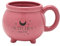 Widdop and Co Juliana - Mystic Legends - Pink Cauldron Mug Witches Brew - Gothic/Goth Kitchen Gifting & Homeware - for Tea, Coffee, Hot Drinks & Cold Drinks - 330ml / 11.15oz.