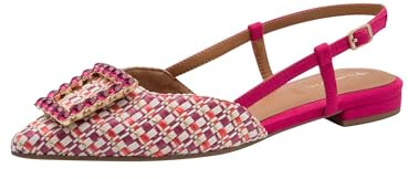 Tamaris Damen Sling Pump mit Blockabsatz, rosa, 36 EU