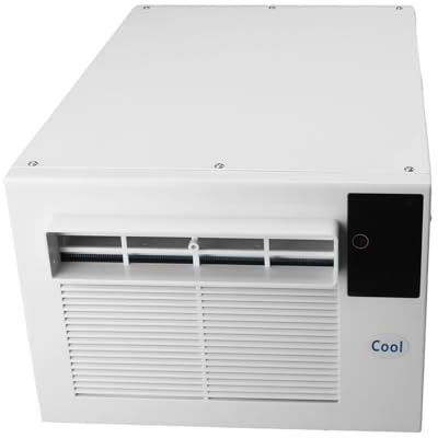 Plyisty Portable Energy Saving Compression Engine Refrigeration Dual Inverter Air Conditioner for Dormitory Office Home, 1900BTU Mini Design ABS Aluminum Alloy (#1)