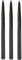 WINMAU Extra Long Black Steeltip Dart Punkte - 1 Satz pro Packung (insgesamt 3 Punkte)