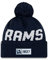 New Era Sideline Road 2019 Bommel Mütze Los Angeles Rams