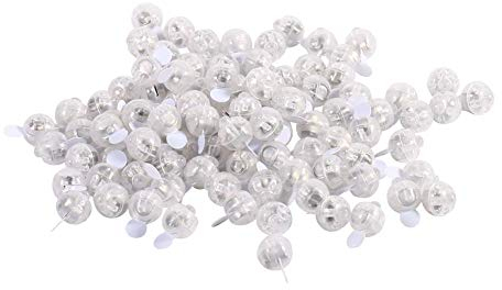 Zerodis 100Pcs LED Ballon Licht runde geführte Ball Lampen Ballon Lichter für Laterne Weihnacht Hochzeitsfest Dekor(RGB)