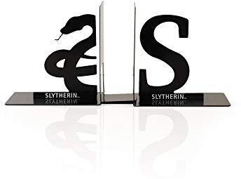 Harry Potter Metal Bookends | House Slytherin Design