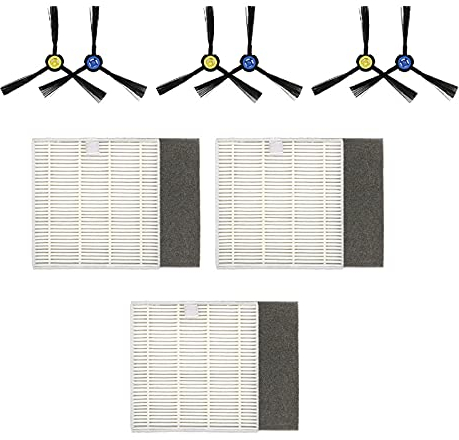 Iwähle Seitenbürste Filter Für Ilife V8S X750 X785 V80 Kehrmaschinen zubehör Staubsauger Ersatzteile Set 9PC
